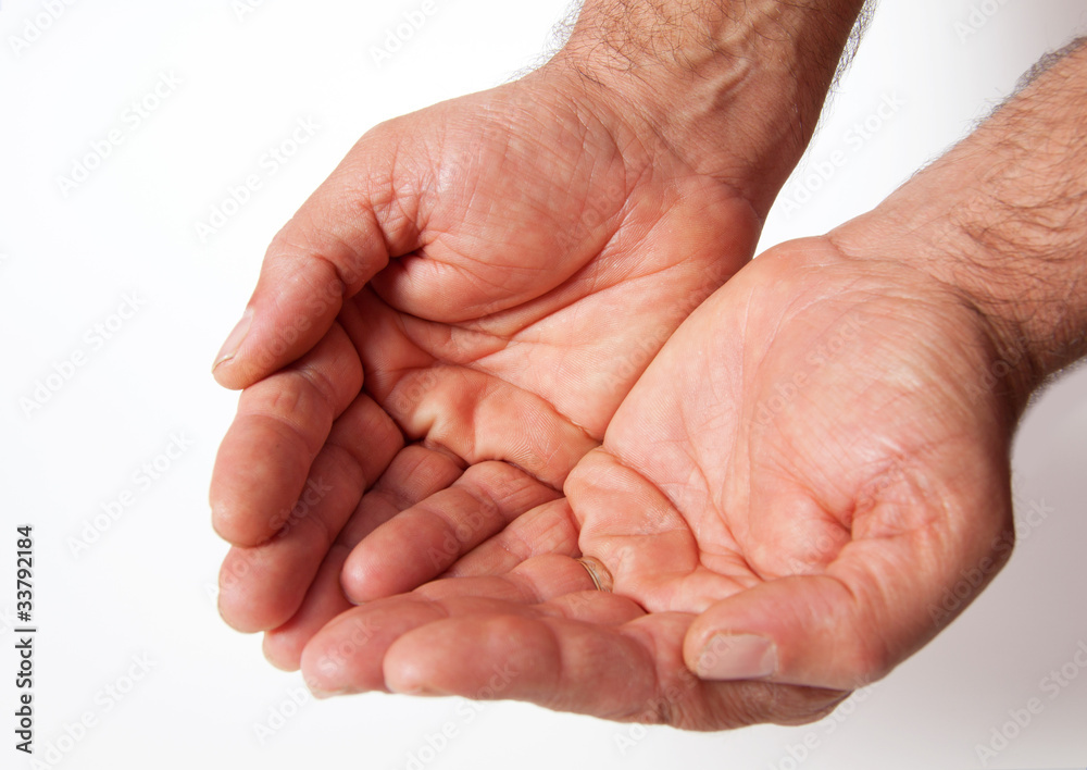 handful adult human hands fortune beg labor pray handful adult human hands fortune beg labor pray