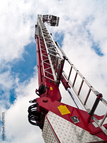 Ladder fire engine 2