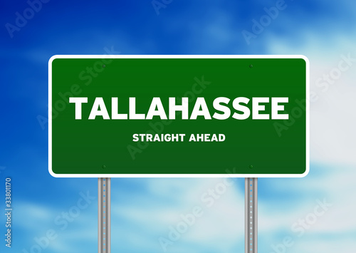 Tallahassee, Florida Highway Sign