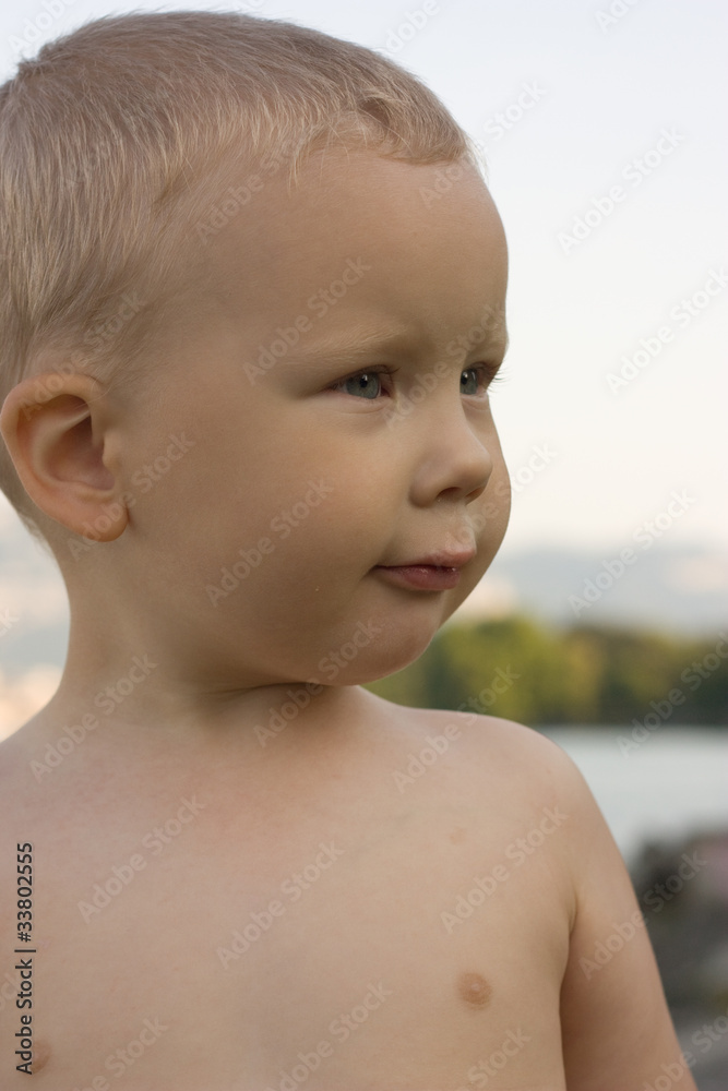 Child on beach Child on beach