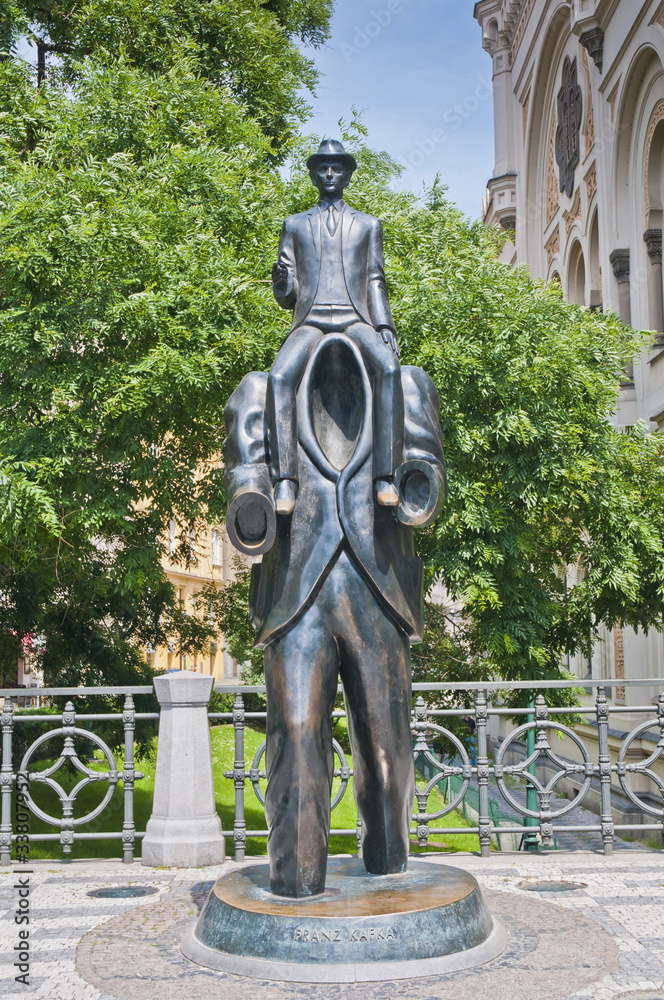 Fototapeta premium Franz Kafka statue