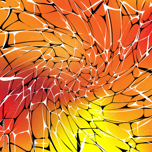 Abstract hot background