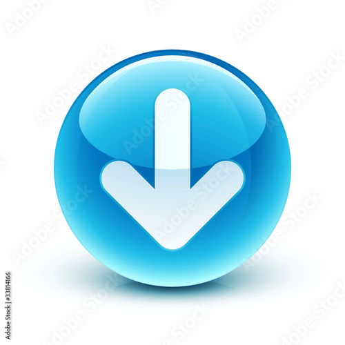 icône flèche bas / arrow icon