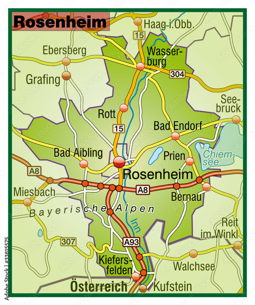 Landkreis Rosenheim Variante 5