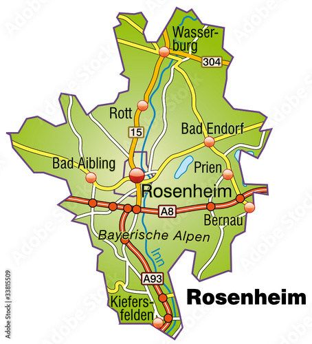 Landkreis Rosenheim Variante 1