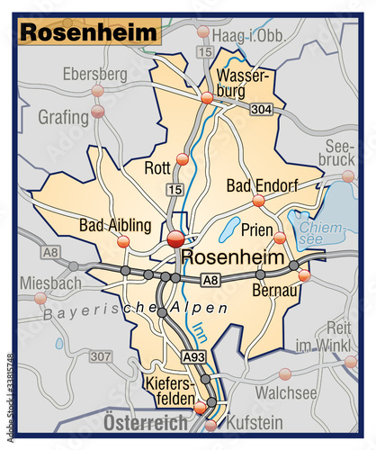 Landkreis Rosenheim Variante 7
