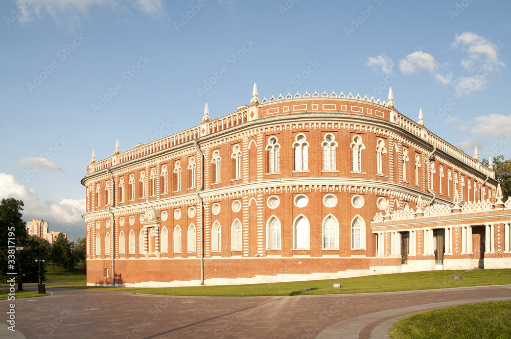 Tsaritsino museum and reserve in Moscow