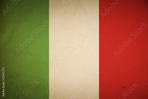 Grunge Italian Flag © justinkendra