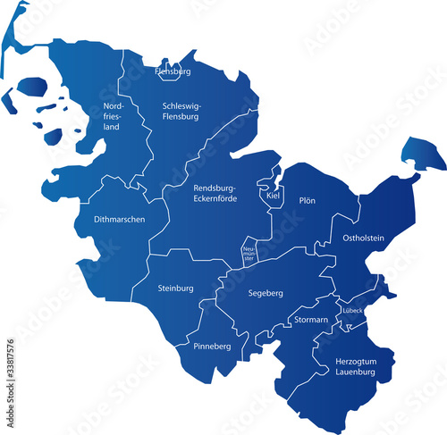 Karte Schleswig Holstein
