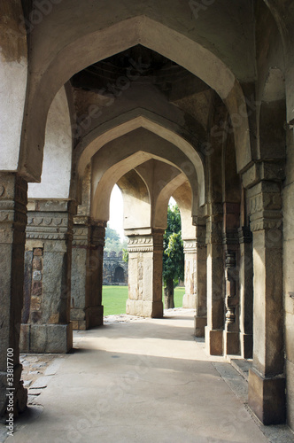 Old stone archways