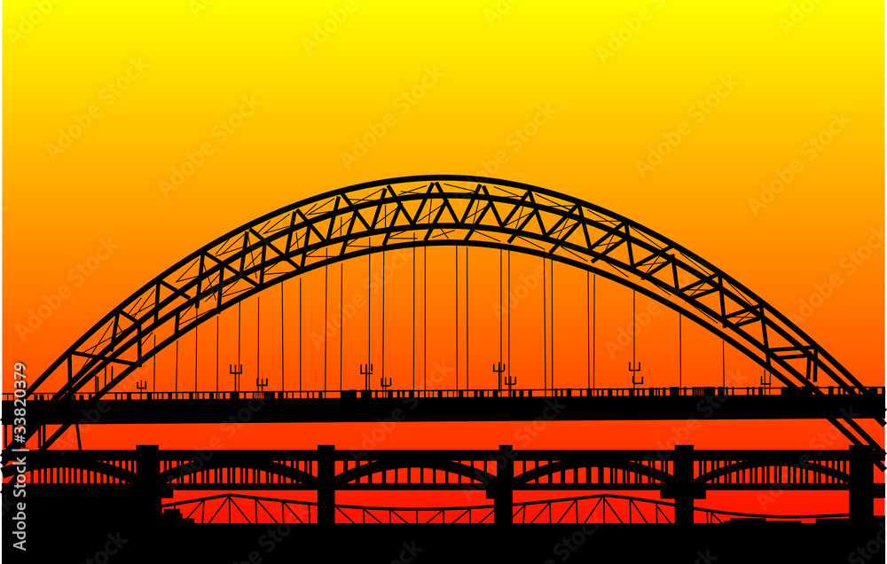 Obraz premium Город