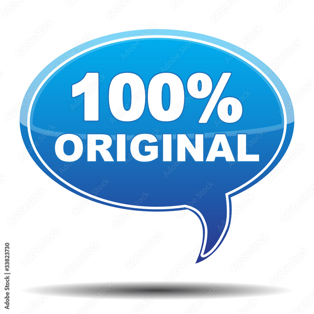 100% ORIGINAL ICON 100% ORIGINAL ICON