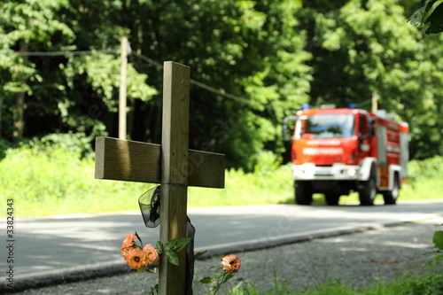 Straßenkreuz photo