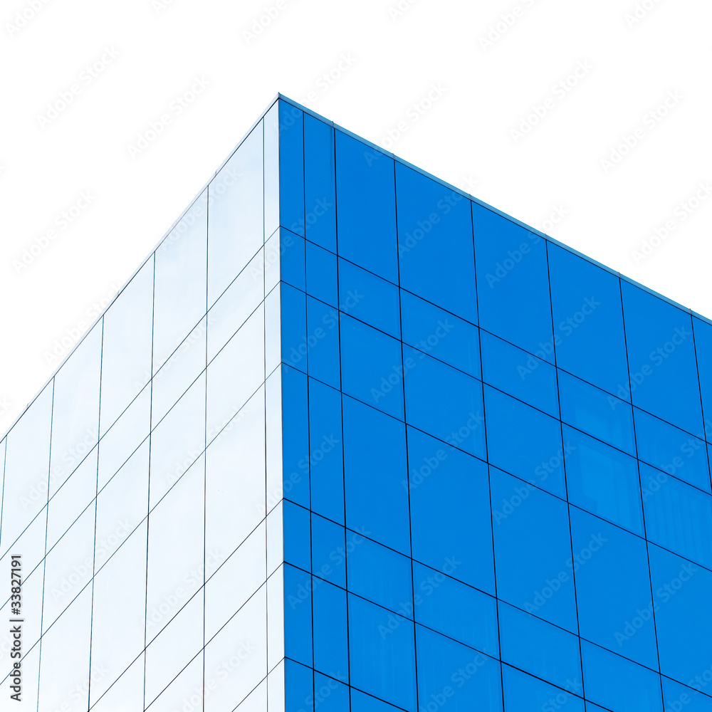 modern office building against the blue sky modern office building against the blue sky