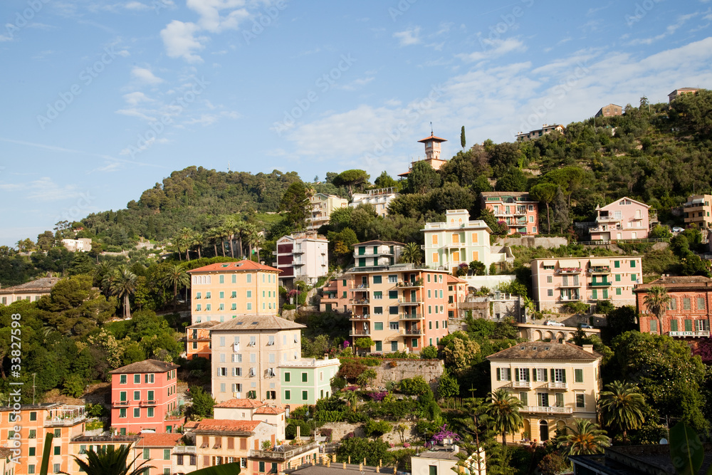 Italian hillside town