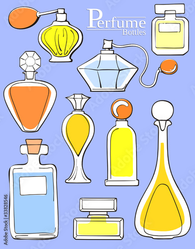 perfume bottles