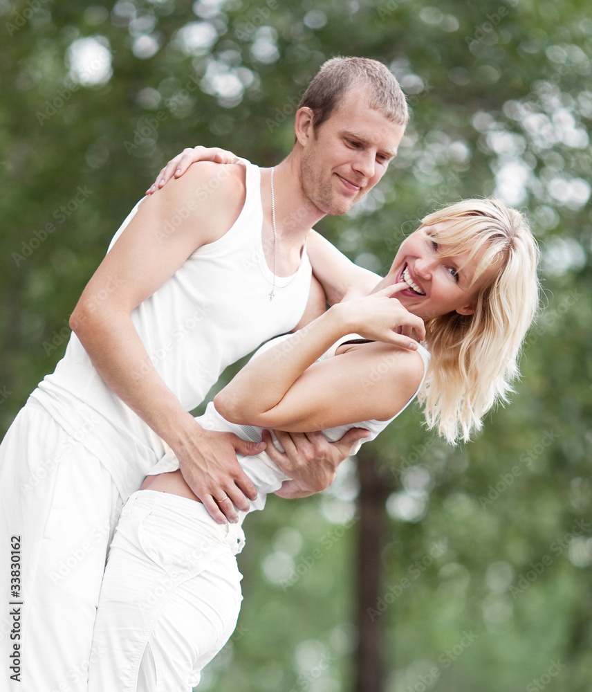 Fototapeta premium young couple