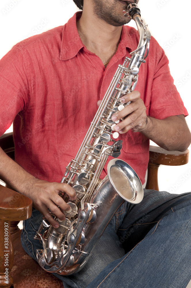 Fototapeta premium Sax Player