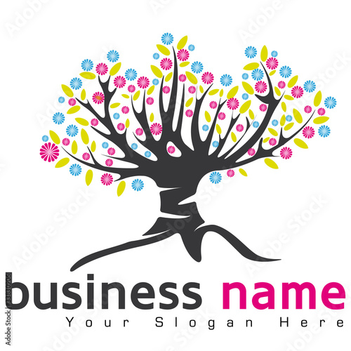 logo arbre design