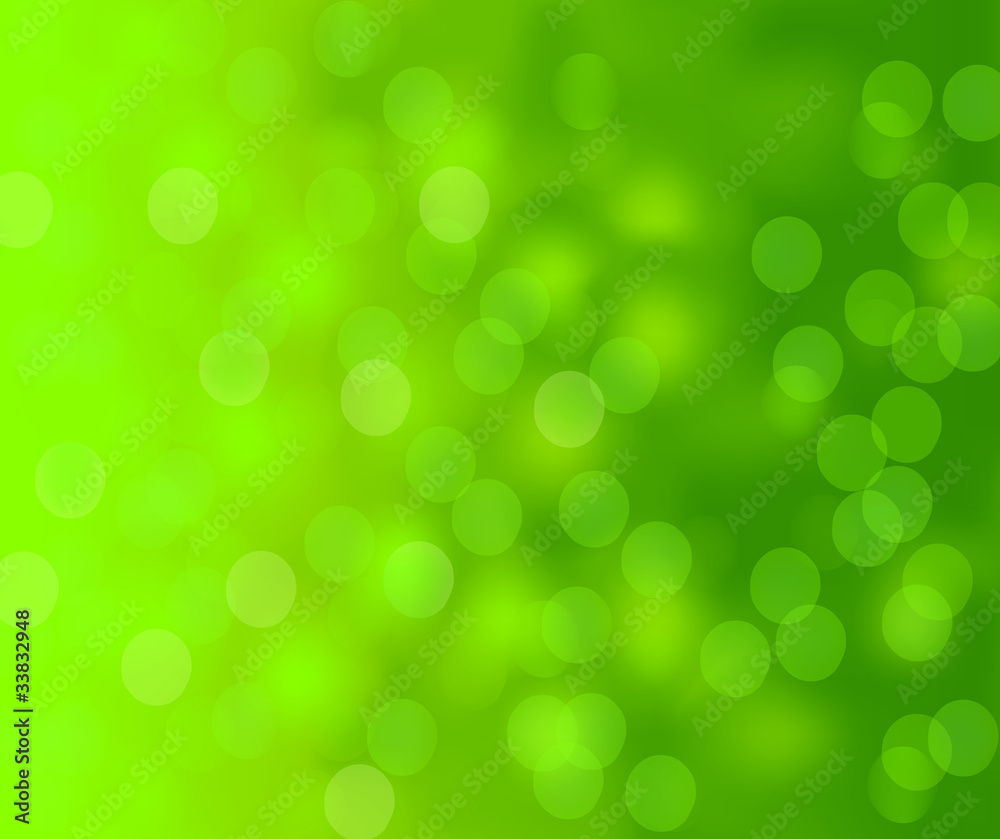 Abstract background with bright green magic lights Abstract background with bright green magic lights