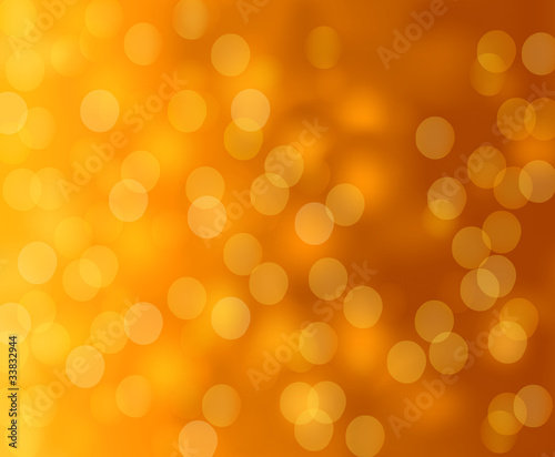 Glittering orange light background vector