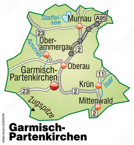 Landkreis Garmisch-Patenkirchen Variante 2