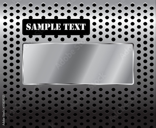 Metal texture / pattern with holes
