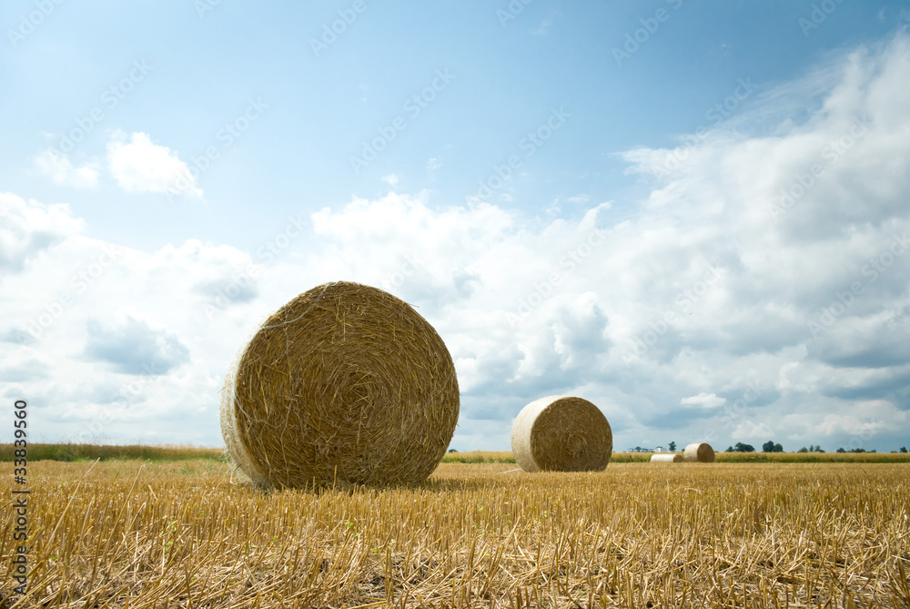 straw bales