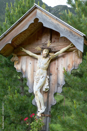 Bildstock in den Bergen, Südtirol photo