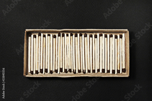 matches in a matchbox