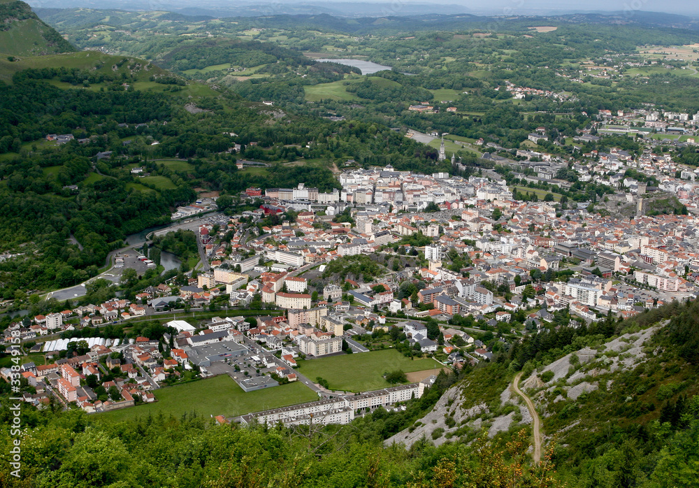 Lourdes depuis le Pic du Jer - 1
