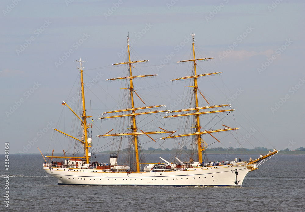 Segelschulschiff Gorch Fock in Wilhelmshaven Segelschulschiff Gorch Fock in Wilhelmshaven