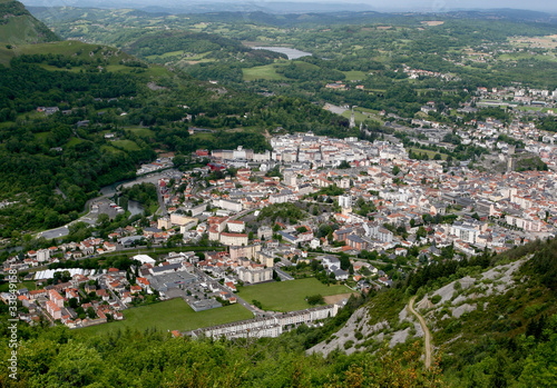 Lourdes depuis le Pic du Jer - 1