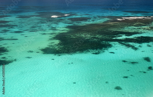 Reef, aerial view