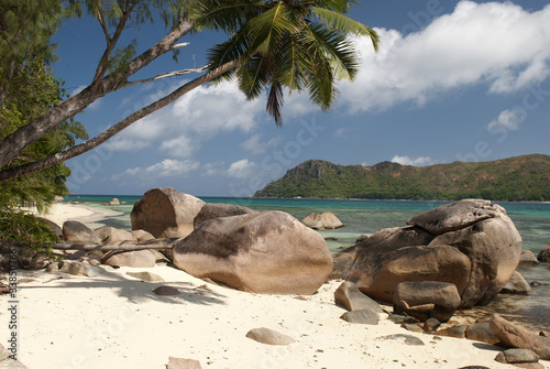 Granite stones at Seychelles