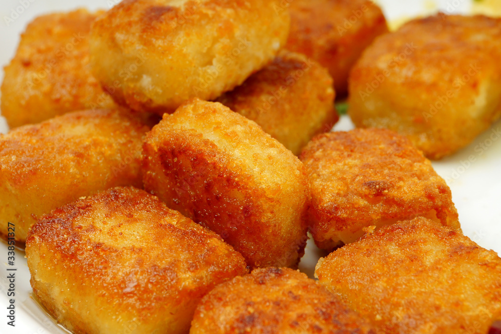 kartoffelsalat mit fischnuggets und roter beete #5