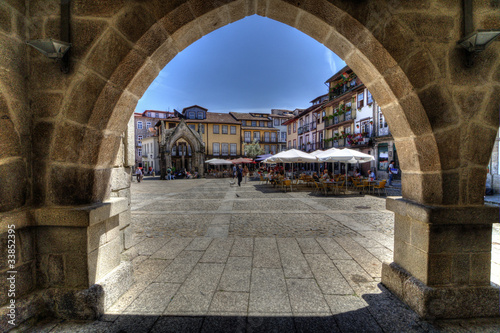 Oliveira's Square, Guimarães, Portugal photo