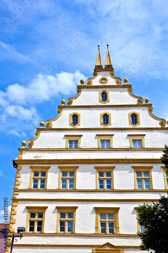 Seinsheim castle in medieval town of marktbreit photo