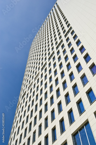 White skyscraper