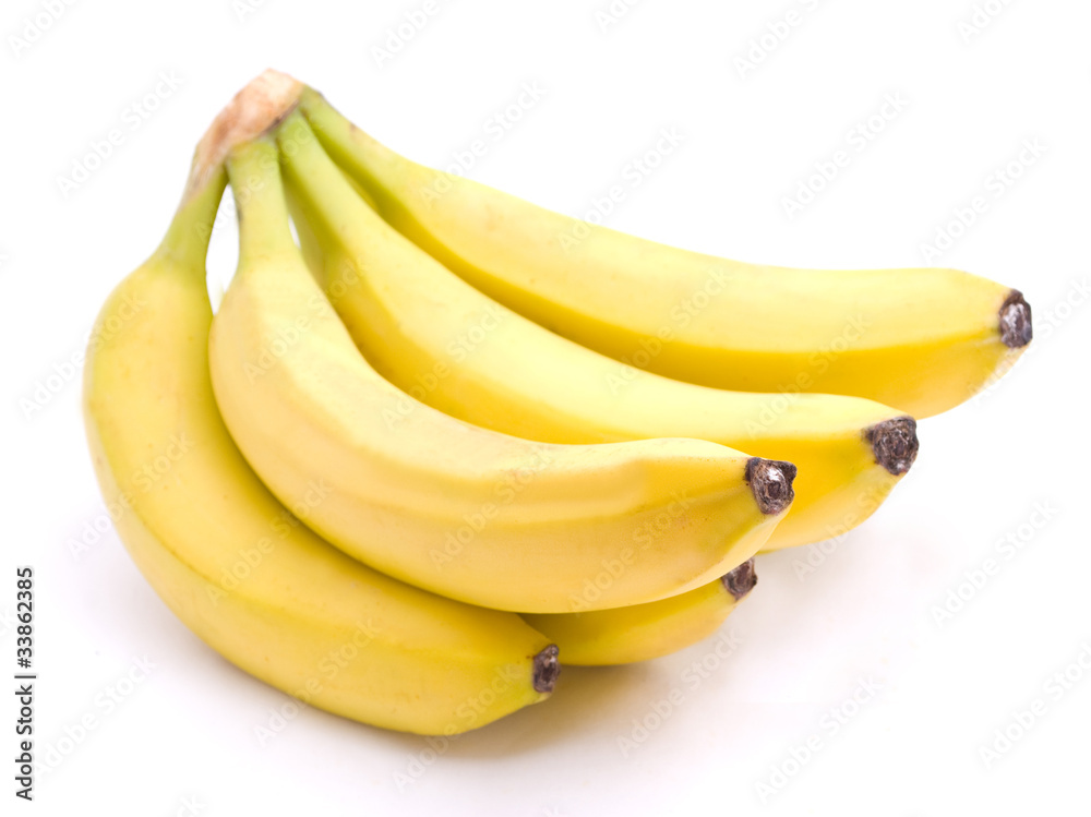 Bunch of bananas isolated Bunch of bananas isolated