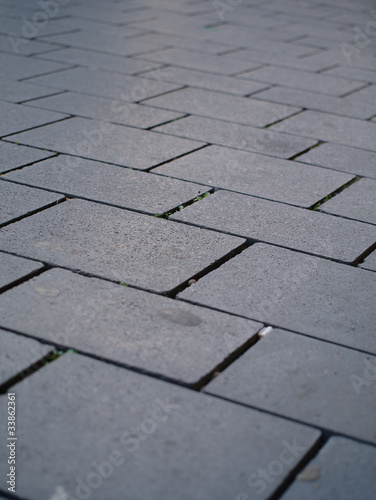 A gray pavement (close up)