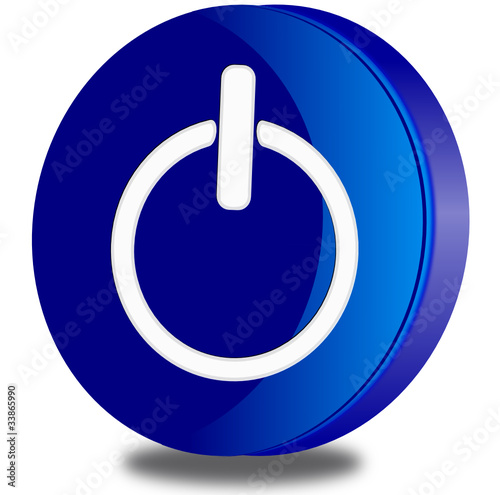 On/Off glossy icon
