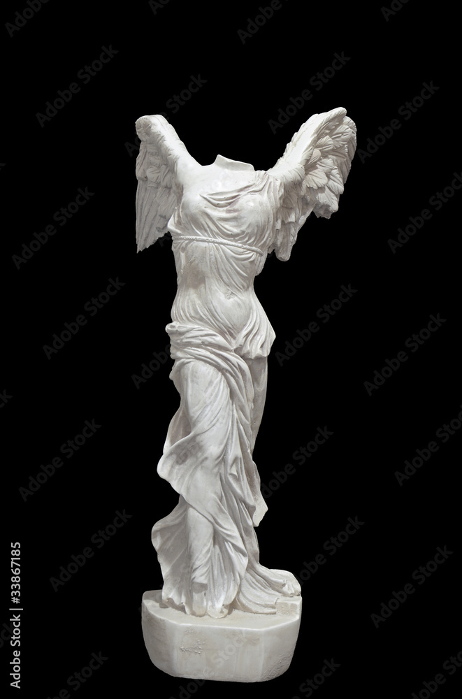 Greek classical statue of 'Nike' from Samothrace Stock Photo | Adobe Stock