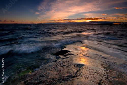 Sunset on the rocks © arska n