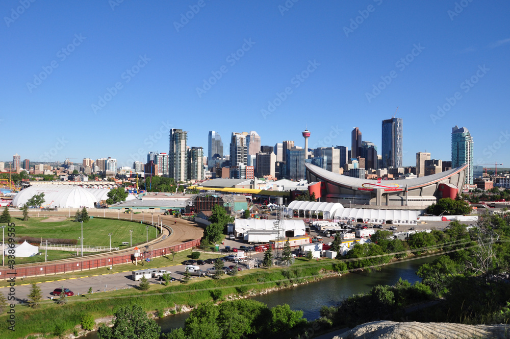 Fototapeta premium Panoramę Calgary