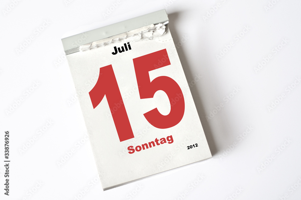 15. Juli 2012 15. Juli 2012