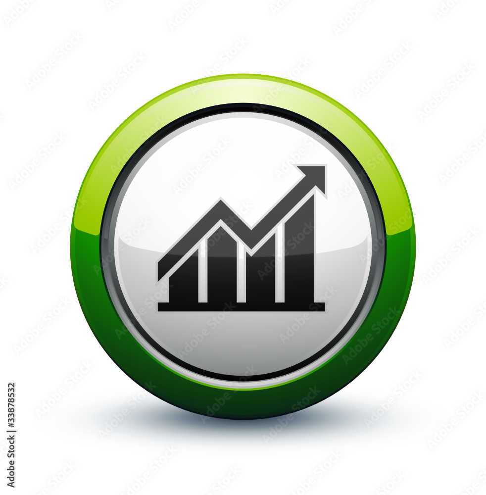 icône graphique économie icône graphique économie