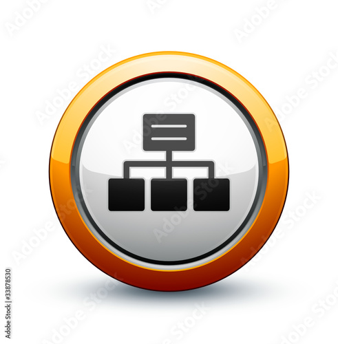 icône réseau informatique