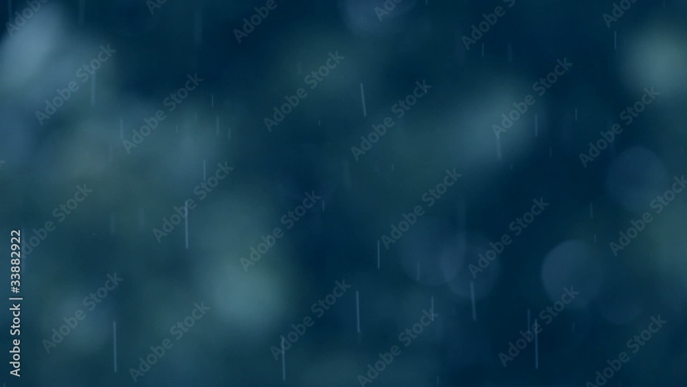 Starker Regen ( kurze Verschlusszeit)