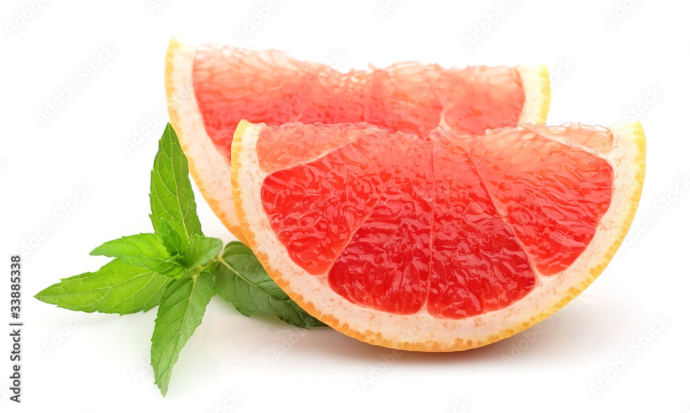 grapefruit with mint